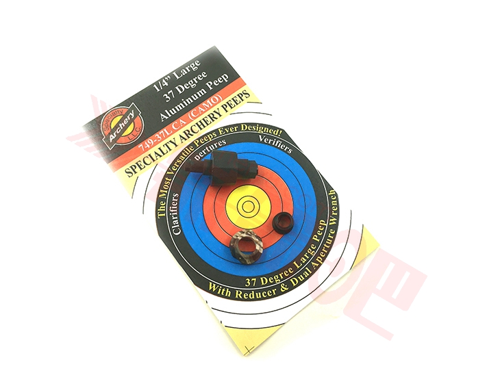 SPECIALTY ARCHERY 1/4 LARGE PEEP HOUSING 37 DEGR 复合弓窥孔