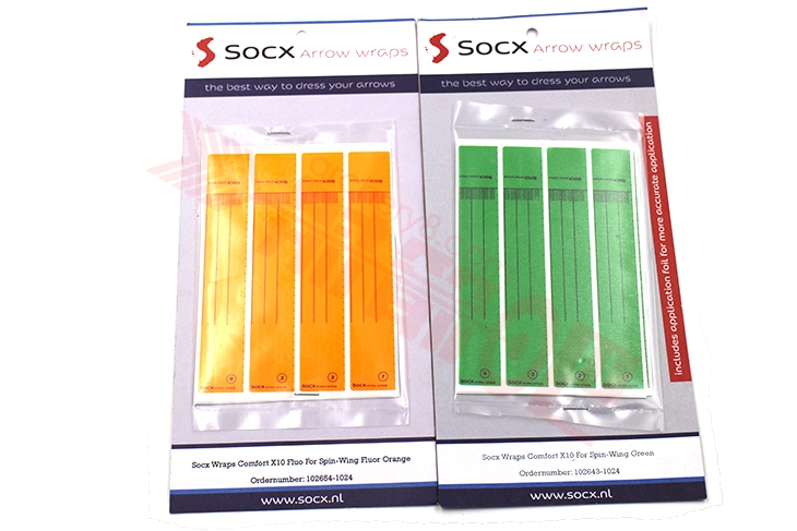 SOCX WRAPS COMFORT NAVIGATOR FOR SPIN-WING 箭杆贴纸