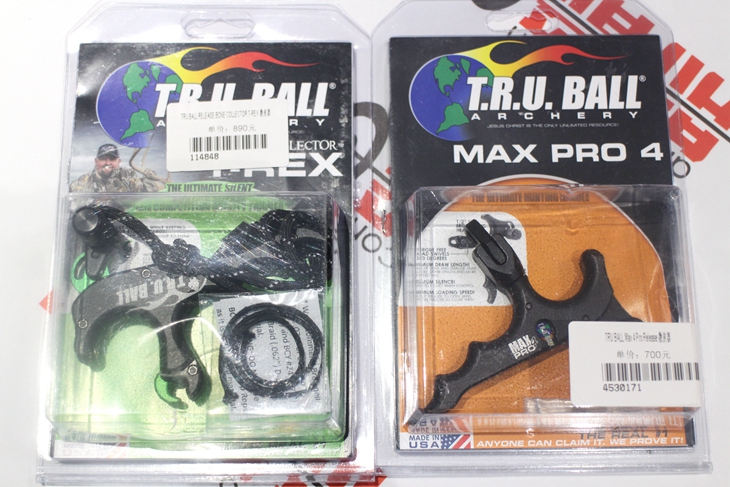 TRU BALL RELEASE BONE COLLECTOR T-REX 撒放器、TRU BALL Max 4 Pro Release 撒放器
